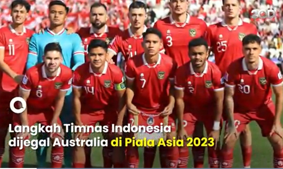 Langkah Timnas Indonesia vs Australia terjegal di Piala Asia 2023