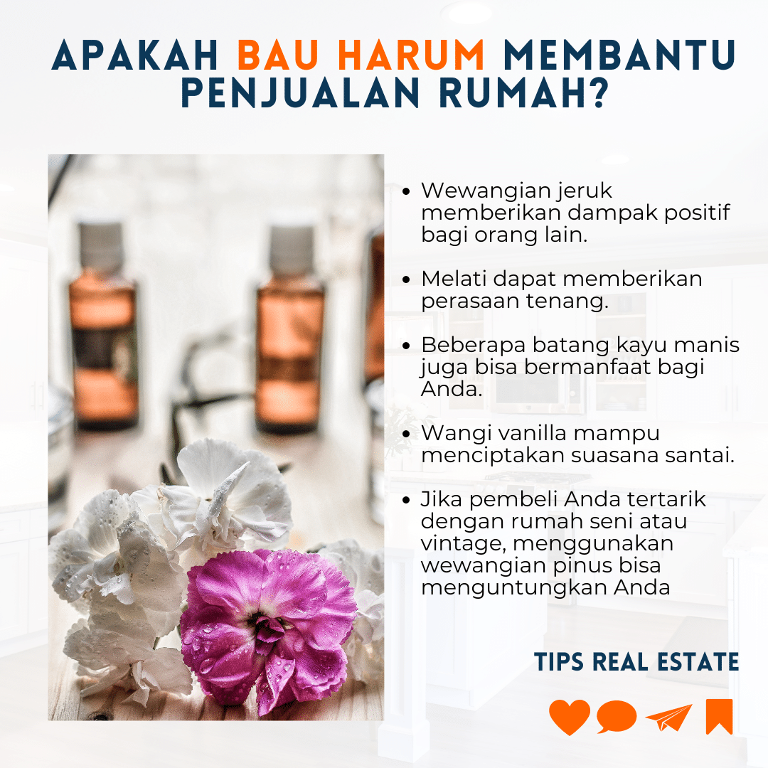 Apakah Bau Harum Membantu Penjualan Rumah?