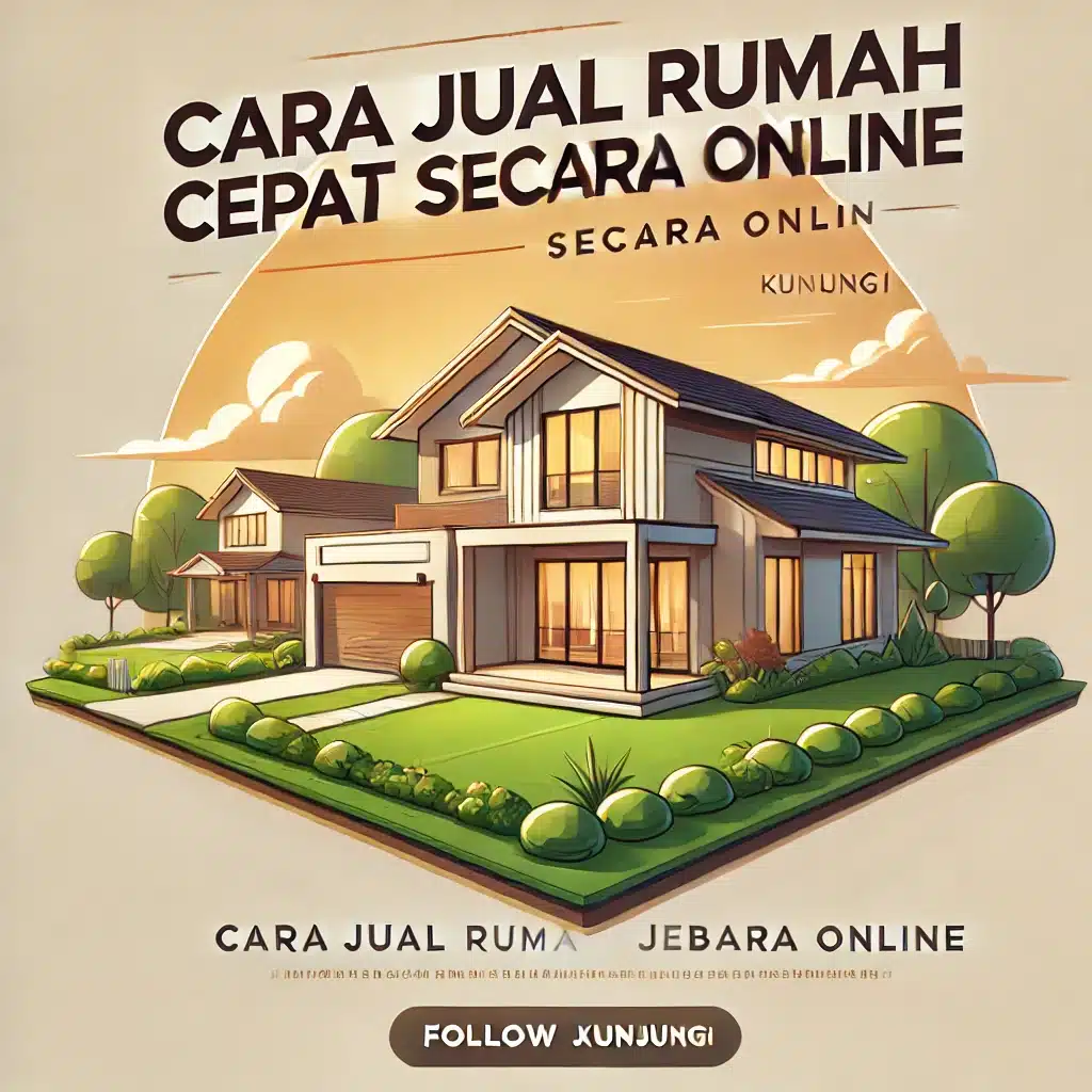 Cara Jual Rumah Cepat Secara Online: Tips dan Trik Efektif